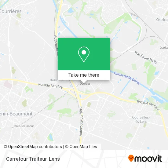 Carrefour Traiteur map