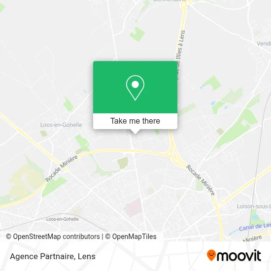 Agence Partnaire map