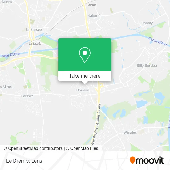 Le Drem's map