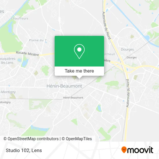 Studio 102 map