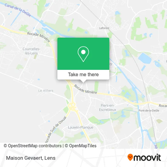 Maison Gevaert map
