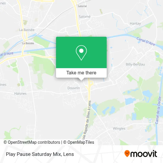 Play Pause Saturday Mix map
