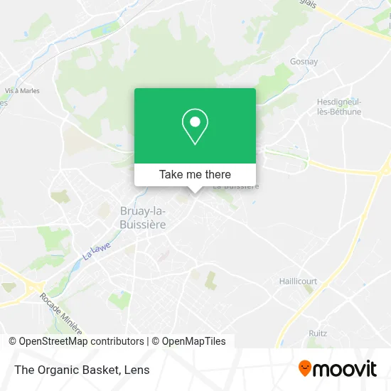 Le Panier Bio map