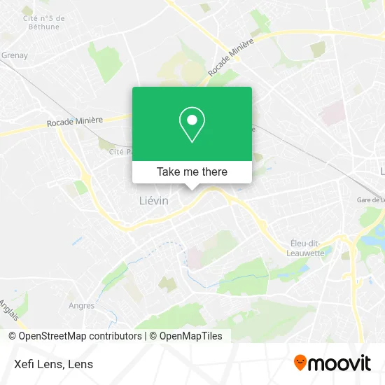 Xefi Lens map