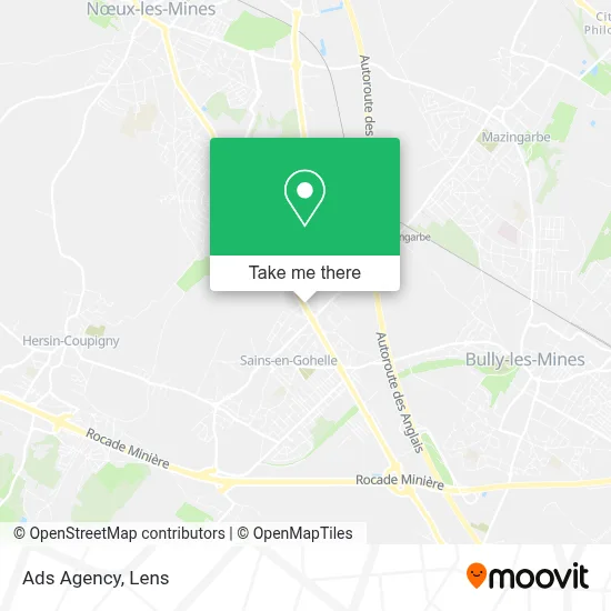 Ads Agency map