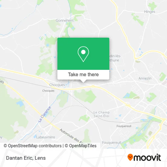 Dantan Eric map