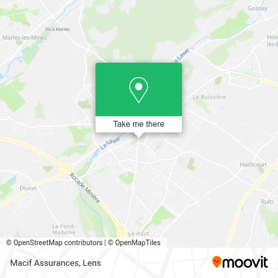 Macif Assurances map