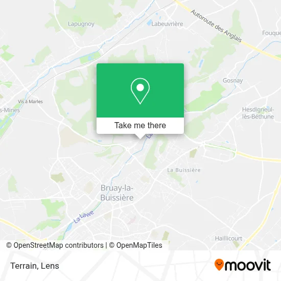 Terrain map