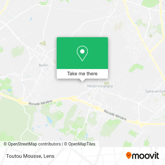 Toutou Mousse map