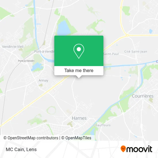 MC Cain map