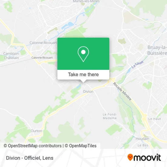 Divion - Officiel map
