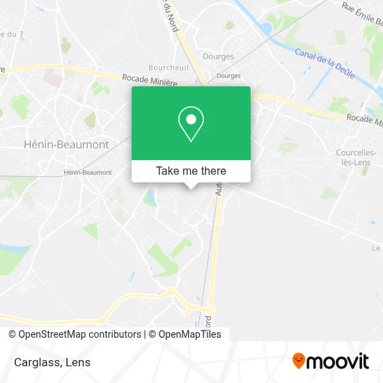 Carglass map