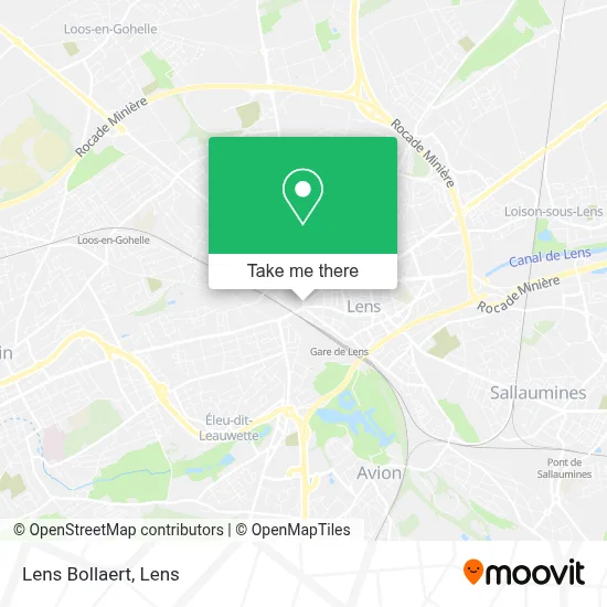 Lens Bollaert map