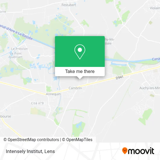 Intensely Institut map