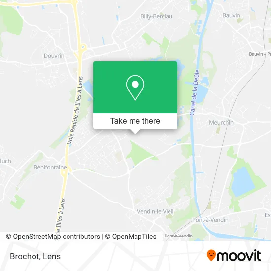 Brochot map