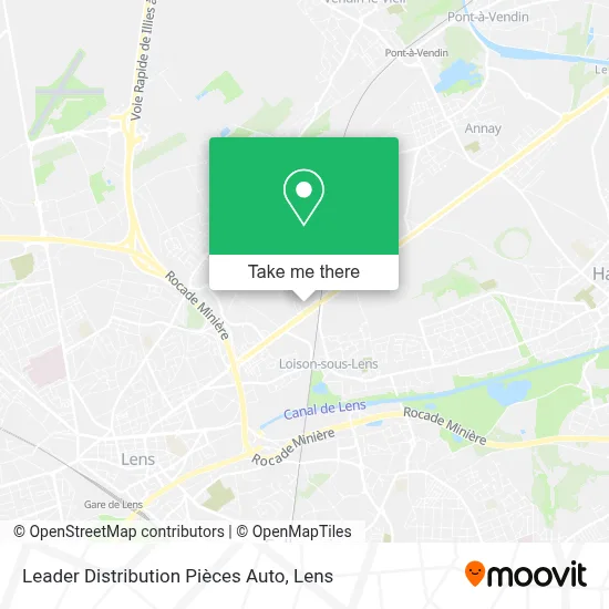 Leader Distribution Pièces Auto map