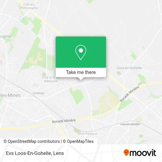 Evs Loos-En-Gohelle map