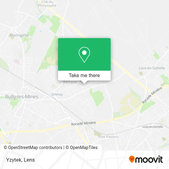 Yzytek map