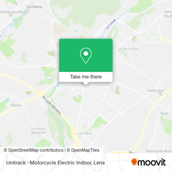 Unitrack - Motorcycle Electric Indoor map