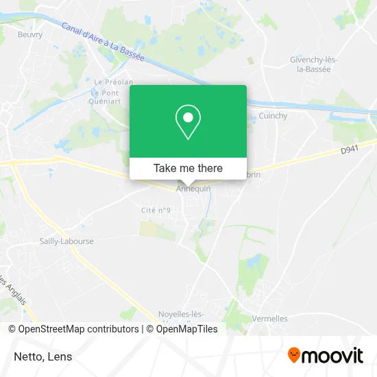 Netto map
