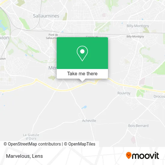 Meravigliosa map