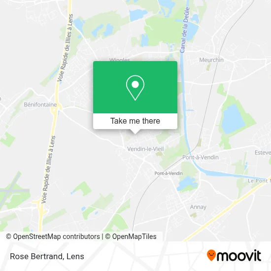 Rose Bertrand map