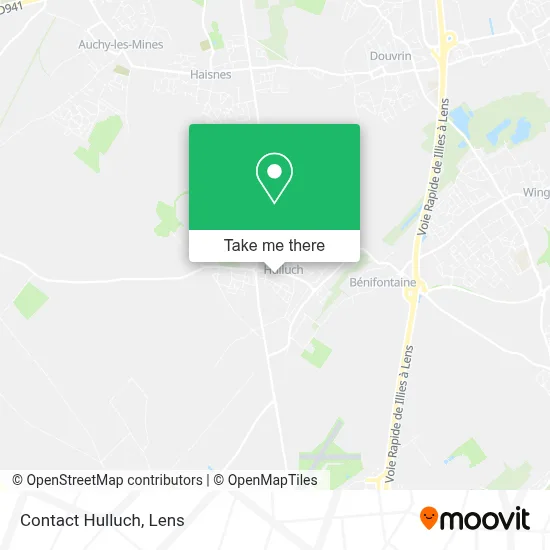 Contact Hulluch map