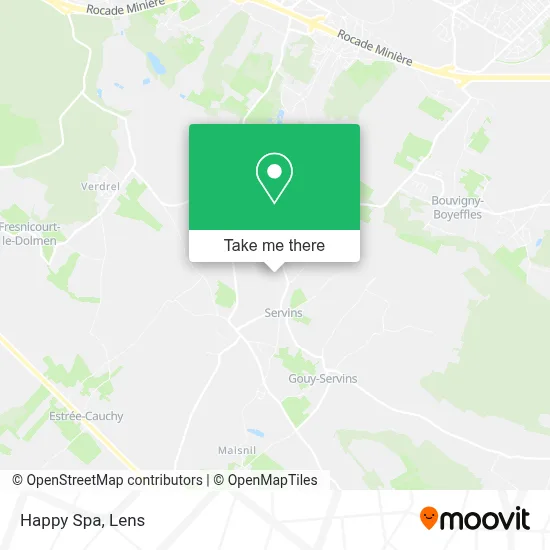 Happy Spa map