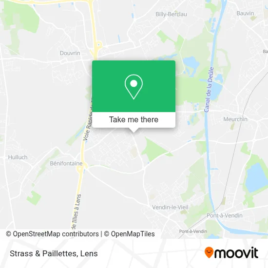 Strass & Paillettes map