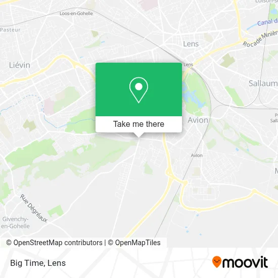 Big Time map