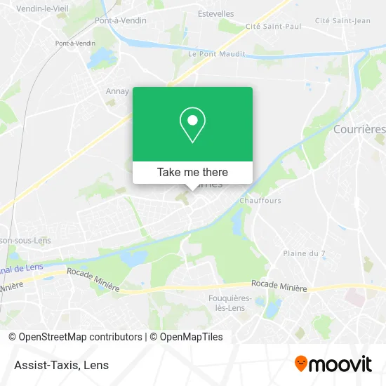 Assist-Taxis map