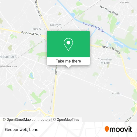 Gedeonweb map