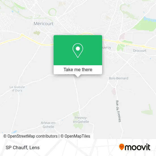 SP Chauff map