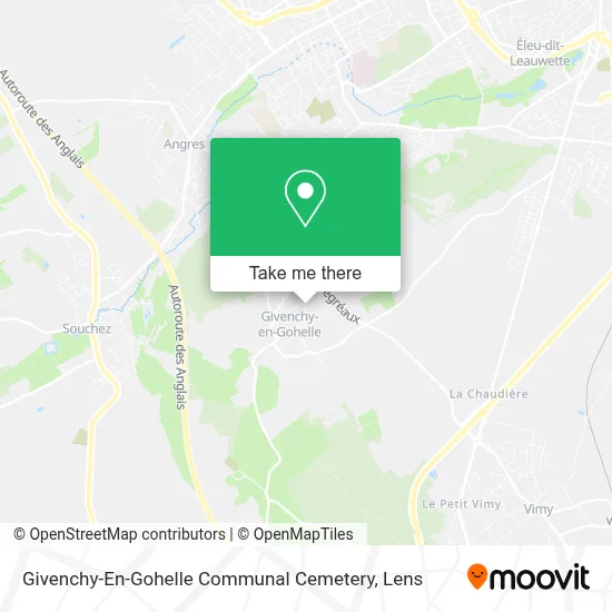Givenchy-En-Gohelle Communal Cemetery map