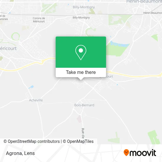Agrona map