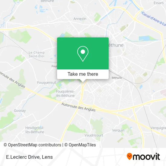 E.Leclerc Drive map