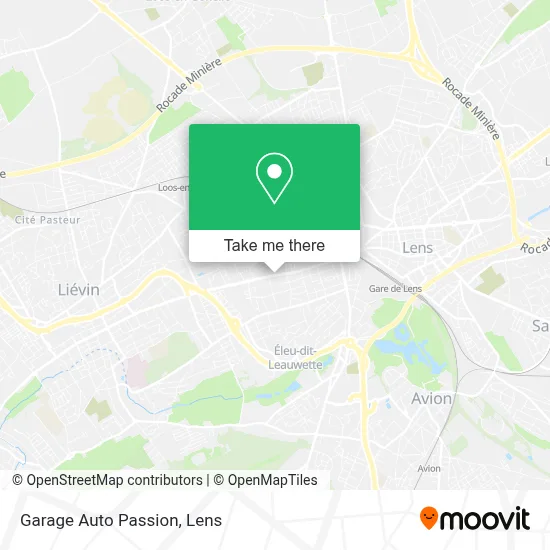 Garage Auto Passion map