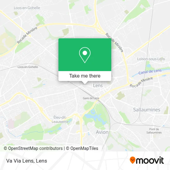 Va Via Lens map