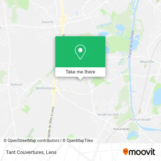 Tant Couvertures map