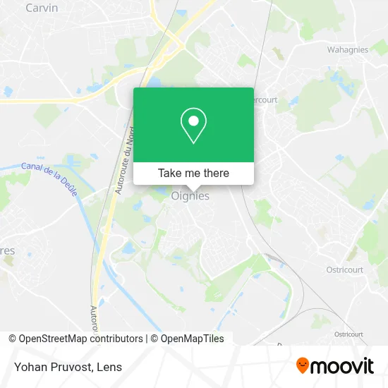 Yohan Pruvost map