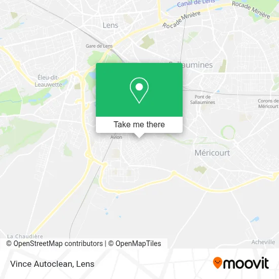 Vince Autoclean map