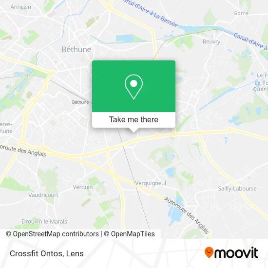 Crossfit Ontos map
