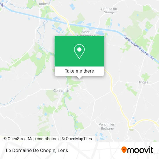 Le Domaine De Chopin map
