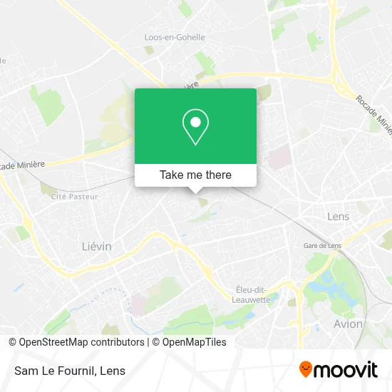 Sam Le Fournil map