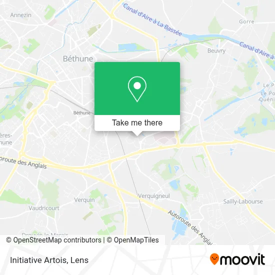 Initiative Artois map