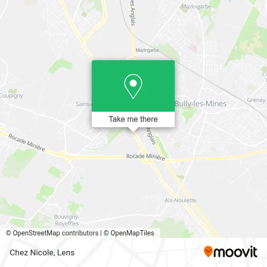 Chez Nicole map