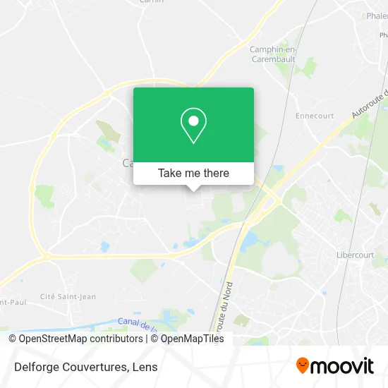 Delforge Couvertures map