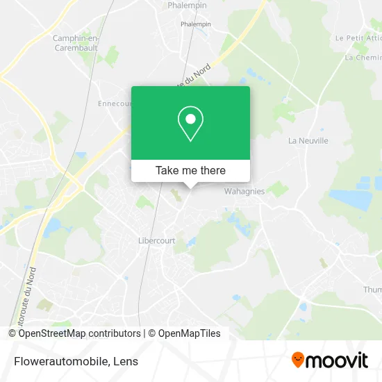Flowerautomobile map