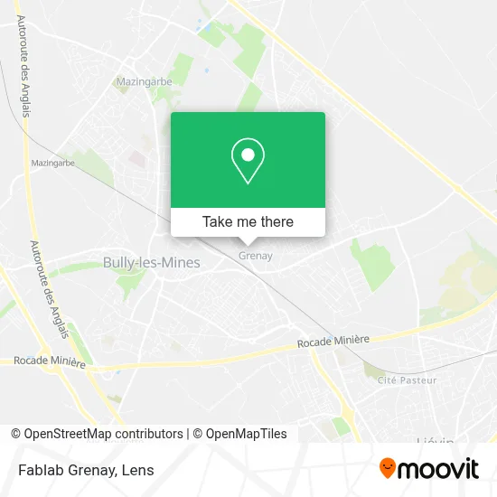 Fablab Grenay map