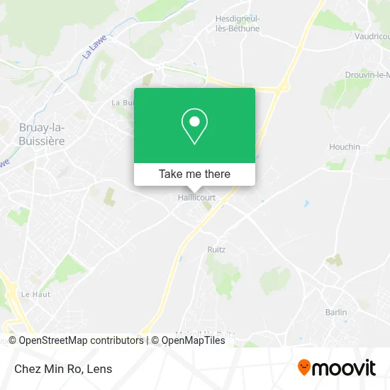 Chez Min Ro map